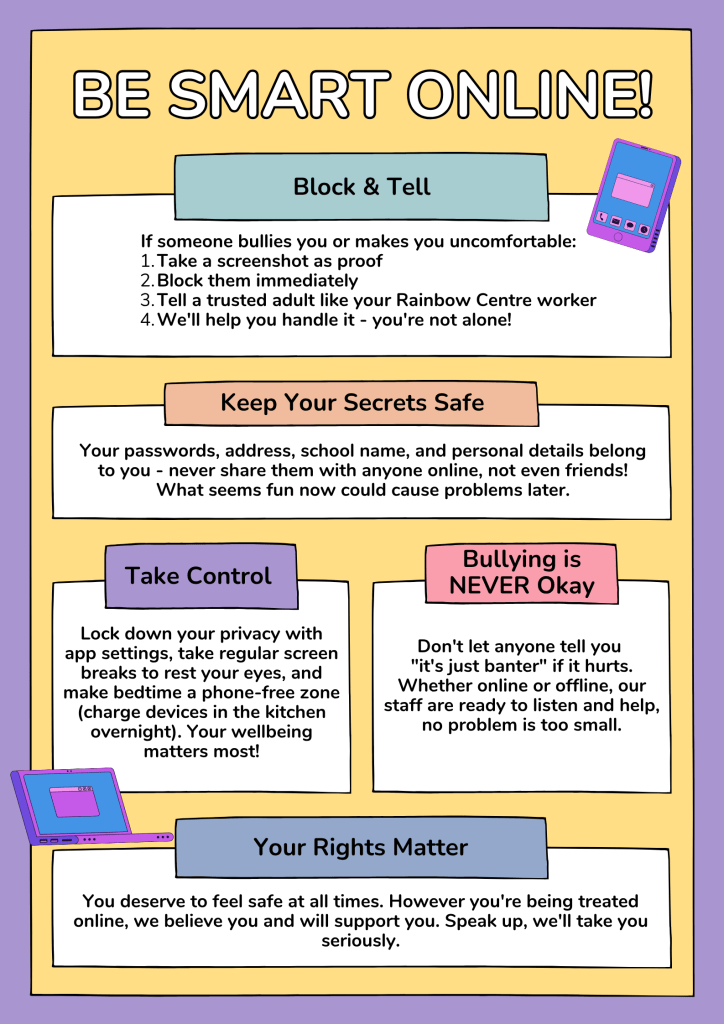 Be Smart Online - Rainbow Centre