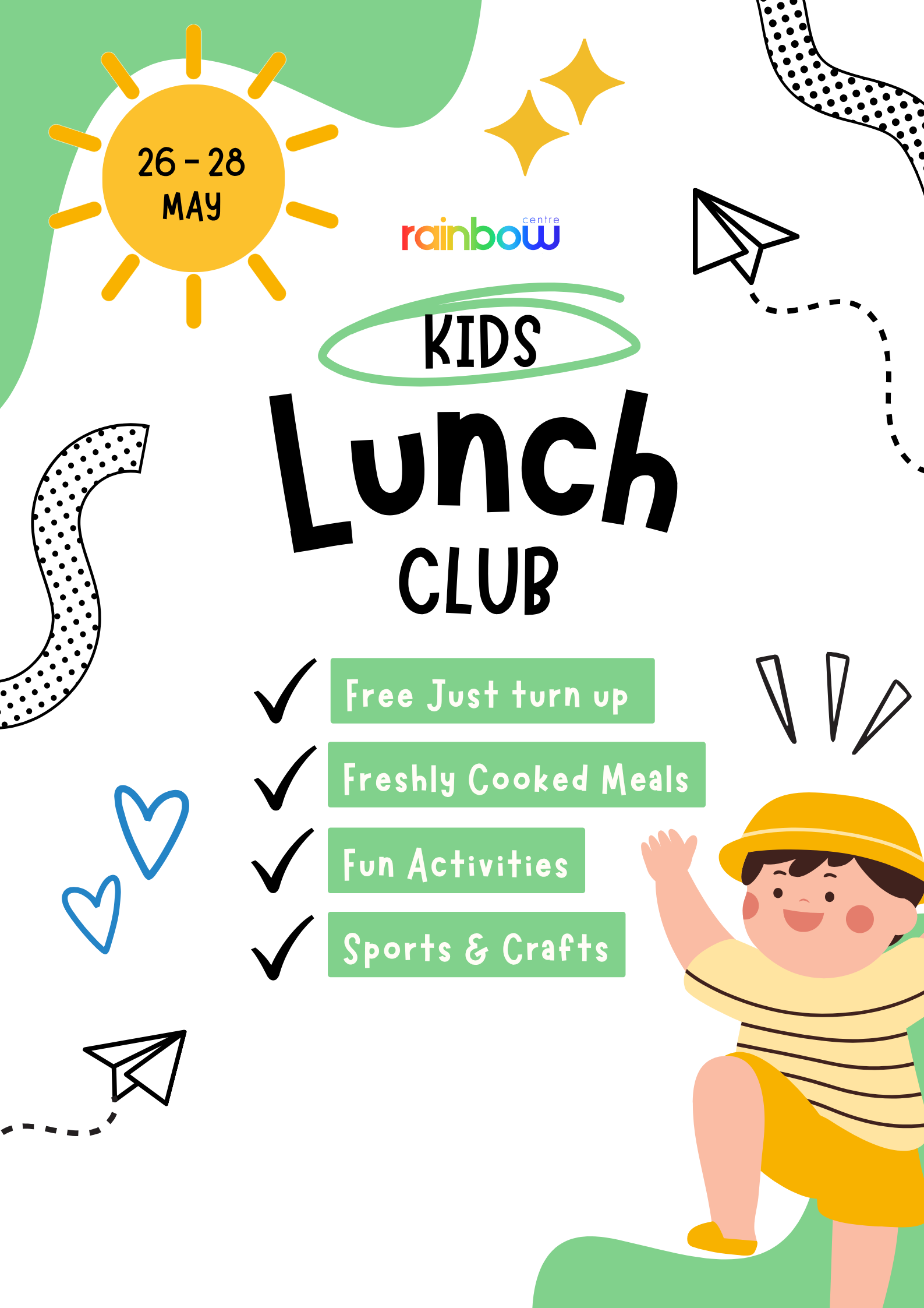 We can’t wait for our Lunch Club to start… and guess what? You don’t need to register!